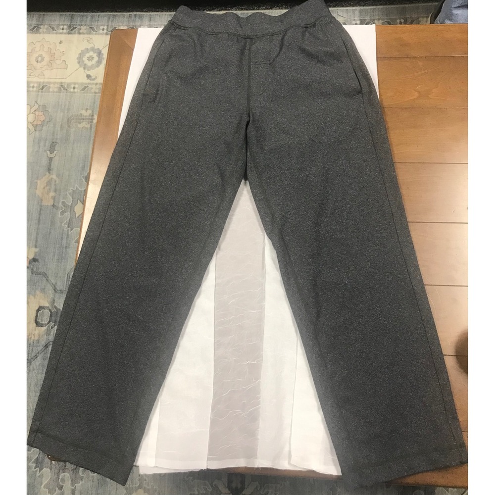 Lululemon Athletica Dark Gray Heathered Jogger Sweatpants Size‎ MTall